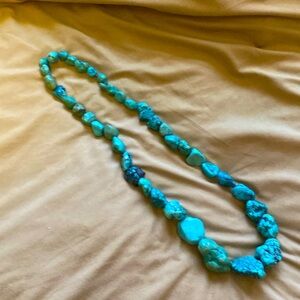 Giant turquoise necklace